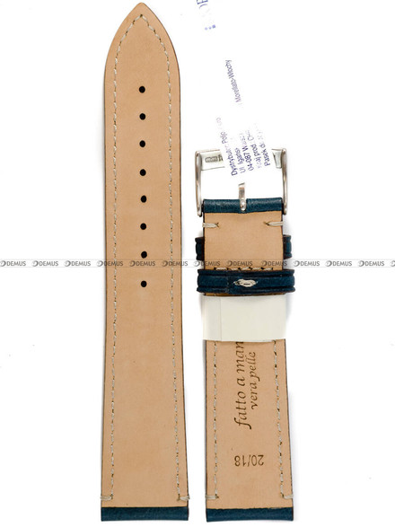 Pasek skórzany do zegarka - Morellato Manufatti A01X5439B71064CR20 - 20 mm