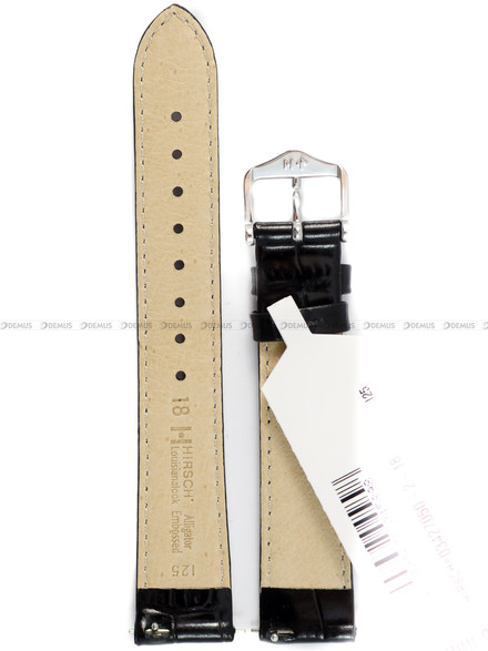 Pasek skórzany do zegarka - Hirsch Louisianalook 03427050-2-18 - 18 mm