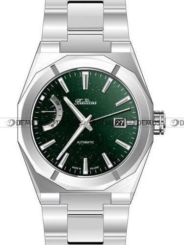 Zegarek Męski Balticus Gwiezdny Pył BALSDSPRGA - Dodatkowy pasek w zestawie