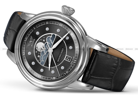 Zegarek Damski Aviator Douglas MoonFlight Diamonds Edition V.1.33.0.381.4