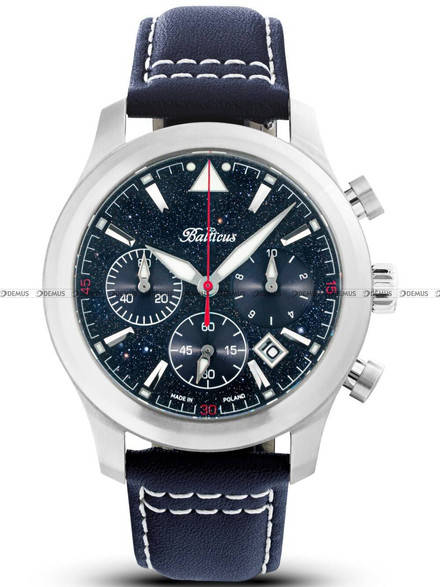 Zegarek Męski Balticus Flying Seal BALFSQCHAVE - Limitowana Edycja 100 sztuk - dodatkowy pasek w zestawie