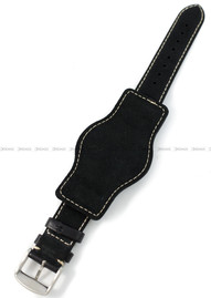 Pasek skórzany z podkładką do zegarka Hanhart 417 ES 42 mm - 21 mm - M