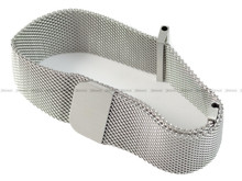 Bransoleta mesh do zegarka - Hirsch Milanaise 30161434-2-20 - 20 mm