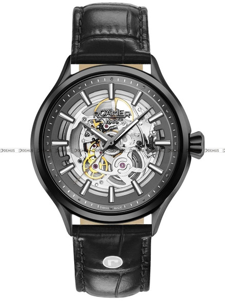 Zegarek Męski automatyczny Roamer Competence Skeleton III 101663 40 55 05N