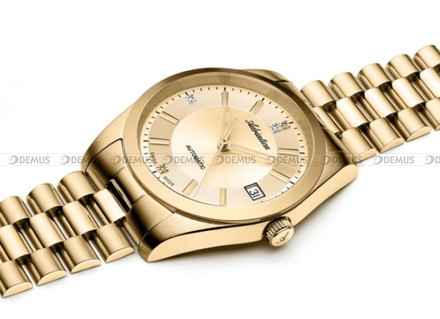 Zegarek Damski Automatyczny z Diamentami Adriatica A3802.1111AD - W zestawie rotomat