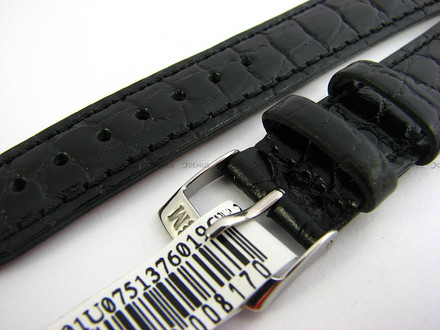 Skórzany pasek do zegarka Morellato A01U0751376019CR20, 20 mm, Czarny