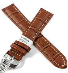 Skórzany pasek do zegarka Morellato A01U3252480041CR20, 20 mm, Brązowy