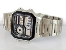 Zegarek Casio Sport Electronic AE-1200WHD-1AVEF Męski, Kwarcowy, Elektroniczny