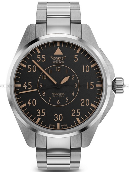 Aviator Airacobra 43 Heritage Automatic V.3.39.0.341.5 Zegarek Męski 