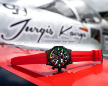 Vostok Europe Jurgis Kairys "UNLIMITED AEROBATICS" VK68-592C775 Zegarek Męski - Limitowana Edycja - Dodatkowy pasek w zestawie