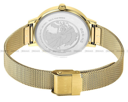 Bering Classic 13434-334-GWP Zegarek Damski - Naszyjnik wysadzany kryształkami w zestawie
