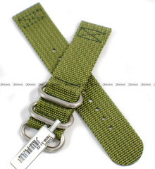 Pasek Bawełniany do zegarka - Fluco Cotton 760M-31-22 - 22 mm