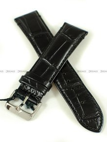 Skórzany pasek do zegarka Tommy Hilfiger Tommy-Hilfiger-1791182, 22 mm, Czarny