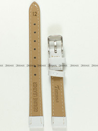 Skórzany pasek do zegarka Toscana PST-12.7-S, 12 mm, Biały