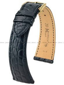 Pasek skórzany z aligatora do zegarka - Hirsch Regent 04107159-1-16 - 16 mm