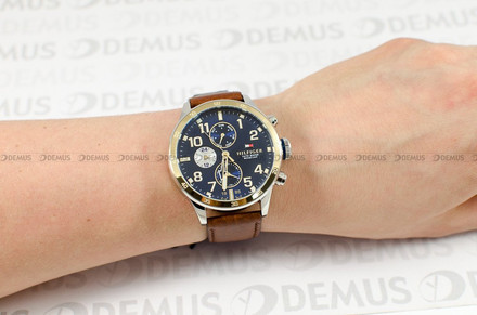 Zegarek Tommy Hilfiger 1791137 Męski, Kwarcowy, Wskazówkowy