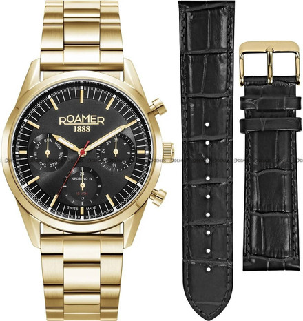 Zegarek Męski Roamer Sportivo IV 868982 48 85 50 - Dodatkowy pasek w zestawie