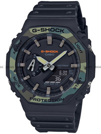 Zegarek Casio G-SHOCK GA-2100SU-1AER Męski, Kwarcowy, Wskazówkowo-Elektroniczny