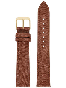 Pasek skórzany do zegarka - Rochet Opaline 5381203ST - 12  mm - Brązowy