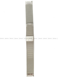 Bransoleta mesh do zegarka - BMS01.16.BZ-CSP - 16 mm - srebrna