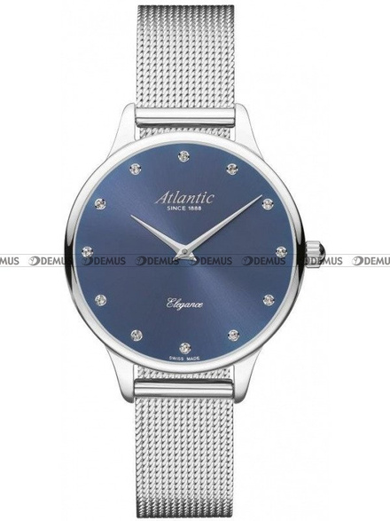 Zegarek Atlantic Elegance 29038.41.57MB Damski, Kwarcowy, Wskazówkowy