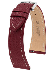 Pasek skórzany z do zegarka - Hirsch Bologna 01802060-2-19 - 19 mm