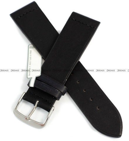 Pasek skórzany do zegarka - Fluco Paris 145M-01-22 - 22 mm