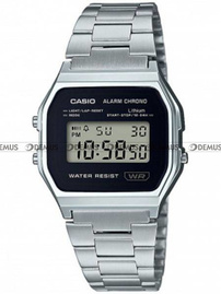 Zegarek Casio Sport Electronic A158WEA-1EF Męski, Kwarcowy, Elektroniczny