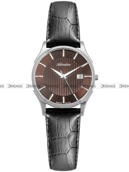 Zegarek Adriatica Ladies strap A3146.521GQ Damski, Kwarcowy, Wskazówkowy