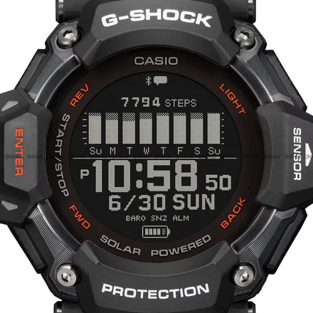 Zegarek Męski G-SHOCK G-SQUAD GPS Heart Rate Monitor Bluetooth GBD H2000 1AER