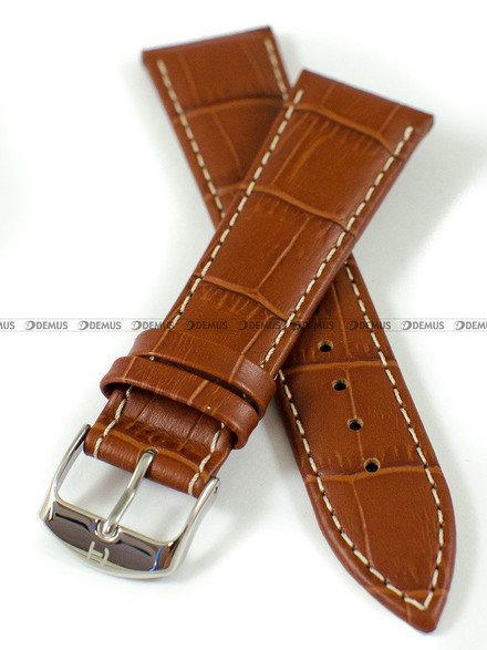 Skórzany pasek do zegarka Horido 9613.03.22S, 22 mm, Brązowy