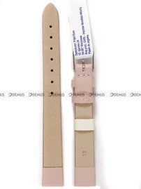 Skórzany pasek do zegarka Morellato A01X5126875128CR12, 12 mm, Różowy