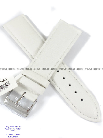 Pasek skórzany do zegarka - JVD R41404/24 - 24 mm