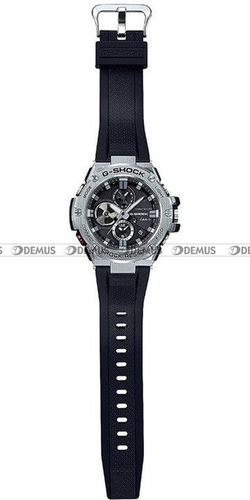 Zegarek Casio G-Shock Radio Controlled GST-B100-1AER Męski, Kwarcowy, Wskazówkowo-Elektroniczny