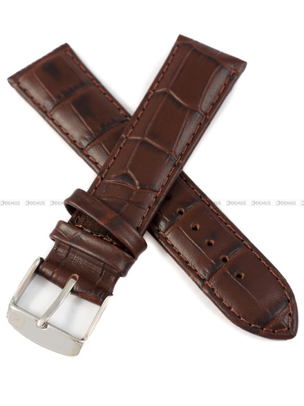 Pasek skórzany do zegarka - Adriatica PADR9.22.2-S - 22 mm
