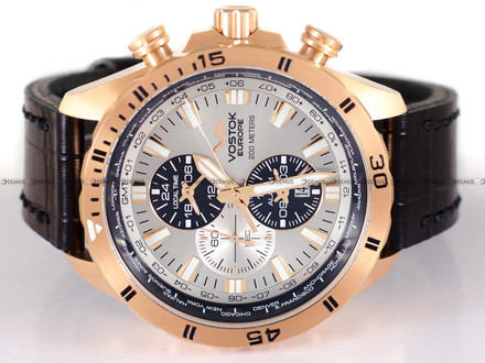 Zegarek Męski Vostok Europe Almaz YM26-320B653S - Zestaw