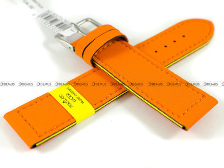 Nylonowy pasek do zegarka Morellato A01X5271C90186CR22, 22 mm, Pomarańczowy
