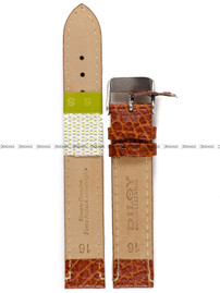 Pasek skórzany do zegarka - Diloy P206.16.8 - 16 mm