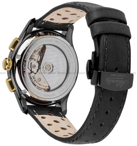 Zegarek Męski Automatyczny Atlantic Worldmaster Krzysztof Hołowczyc 55853.46.95LE - Limitowana Edycja - Dodatkowy pasek w zestawie