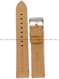 Skórzany pasek do zegarka Tekla PT18.20.3, 20 mm, Brązowy