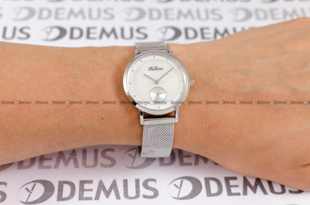 Zegarek Damski Balticus New Sky, silver, white pearl - W zestawie dodatkowy pasek