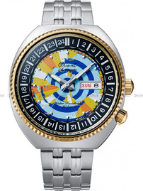 Zegarek Męski automatyczny Orient Revival World Map RA-AA0E08Y39B - Limitowana edycja - 75-lecie marki Orient