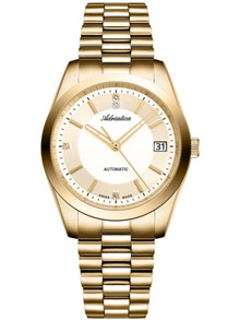 Zegarek Damski Automatyczny z Diamentami Adriatica A3802.1111AD - W zestawie rotomat