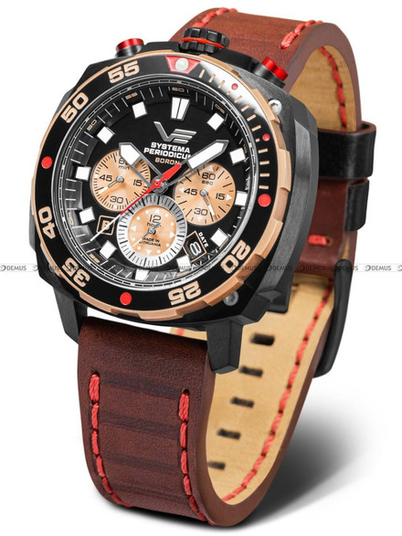 Zegarek Męski Vostok Europe Systema Periodicum Boron VK67-650E721