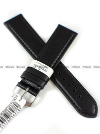 Skórzany pasek do zegarka Morellato A01X0969087019CR20, 20 mm, Czarny