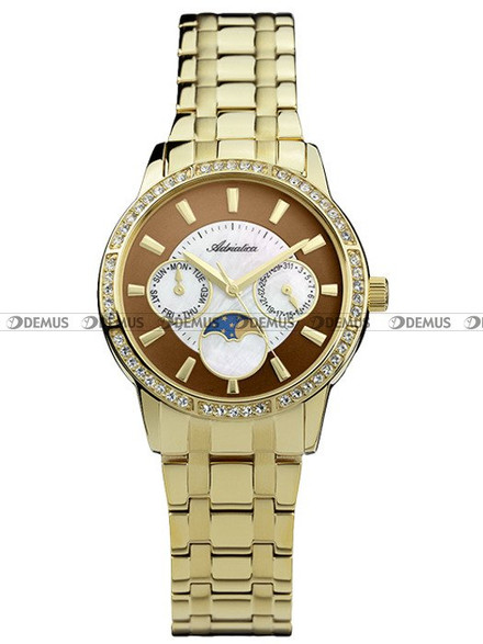 Zegarek Adriatica Ladies fashion A3601.111UQFZ Damski, Kwarcowy, Wskazówkowy
