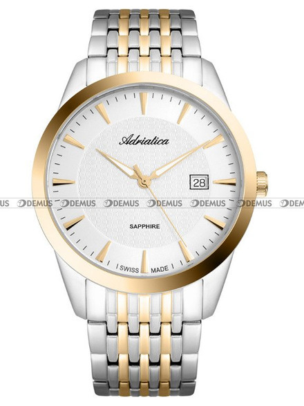 Zegarek Adriatica Mens Fashion A1288.2113Q Męski, Kwarcowy, Wskazówkowy