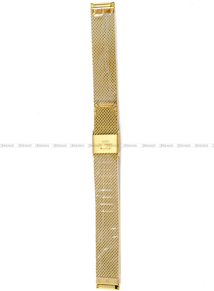 Bransoleta mesh do zegarka - BMZ02.14.BZ-SSP - 14 mm - złota