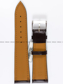 Pasek skórzany do zegarka - Fluco London 159M-02-22 - 22 mm