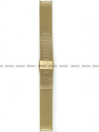 Pozłacana, siateczkowa (mesh) bransoleta do zegarka Bering 14134-331, 16 mm, Złota